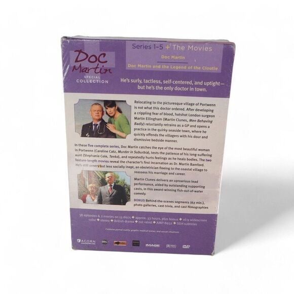 Doc Martin Special Collection: Series 1-5 + Movies (DVD, 2013, 13-Disc Set) - Picture 3 of 6